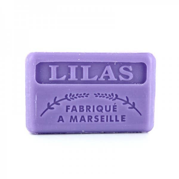 Lilas - French soap with organic shea butter 125g