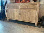 Dahlia - Reclaimed Elm 2 drawer, two cabinet