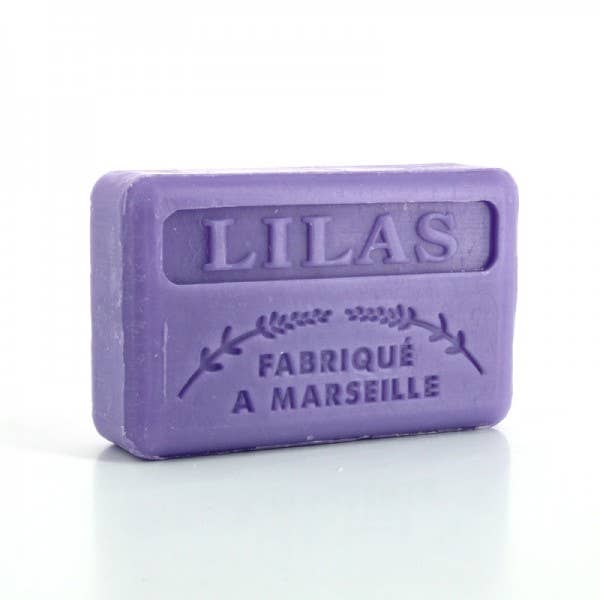 Lilas - French soap with organic shea butter 125g