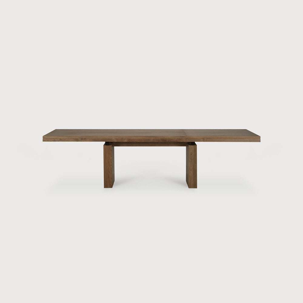 Ethnicraft | Double Extendable Dining Table 78.5/118 x 39.5 x 30