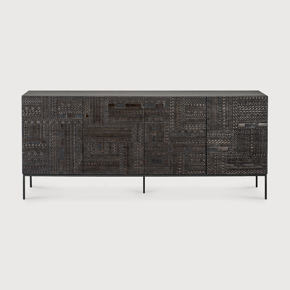 Ethnicraft | Tabwa Sideboard | 4 Doors 78.5 x 17.5 x 33.5