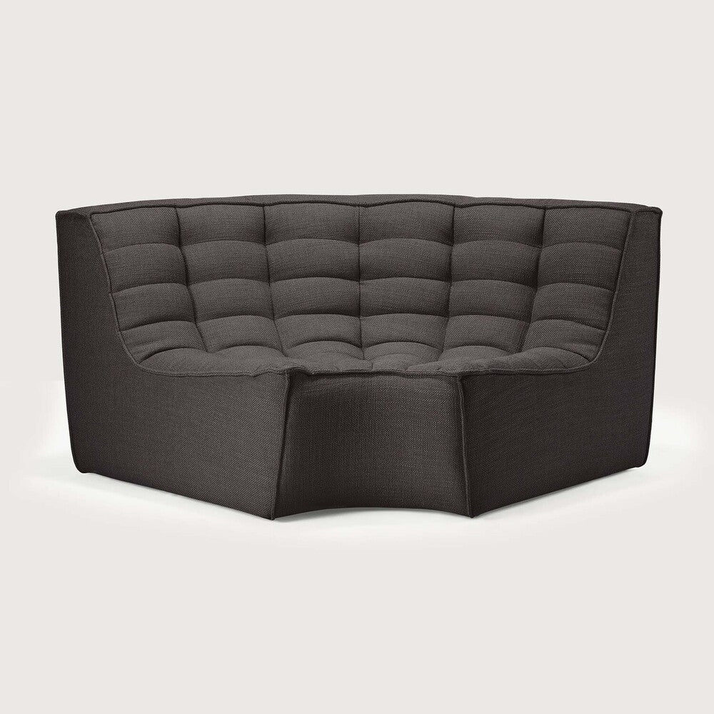 Ethnicraft | N701 Modular Sofa  | 90° round corner 47 x 47 x 30