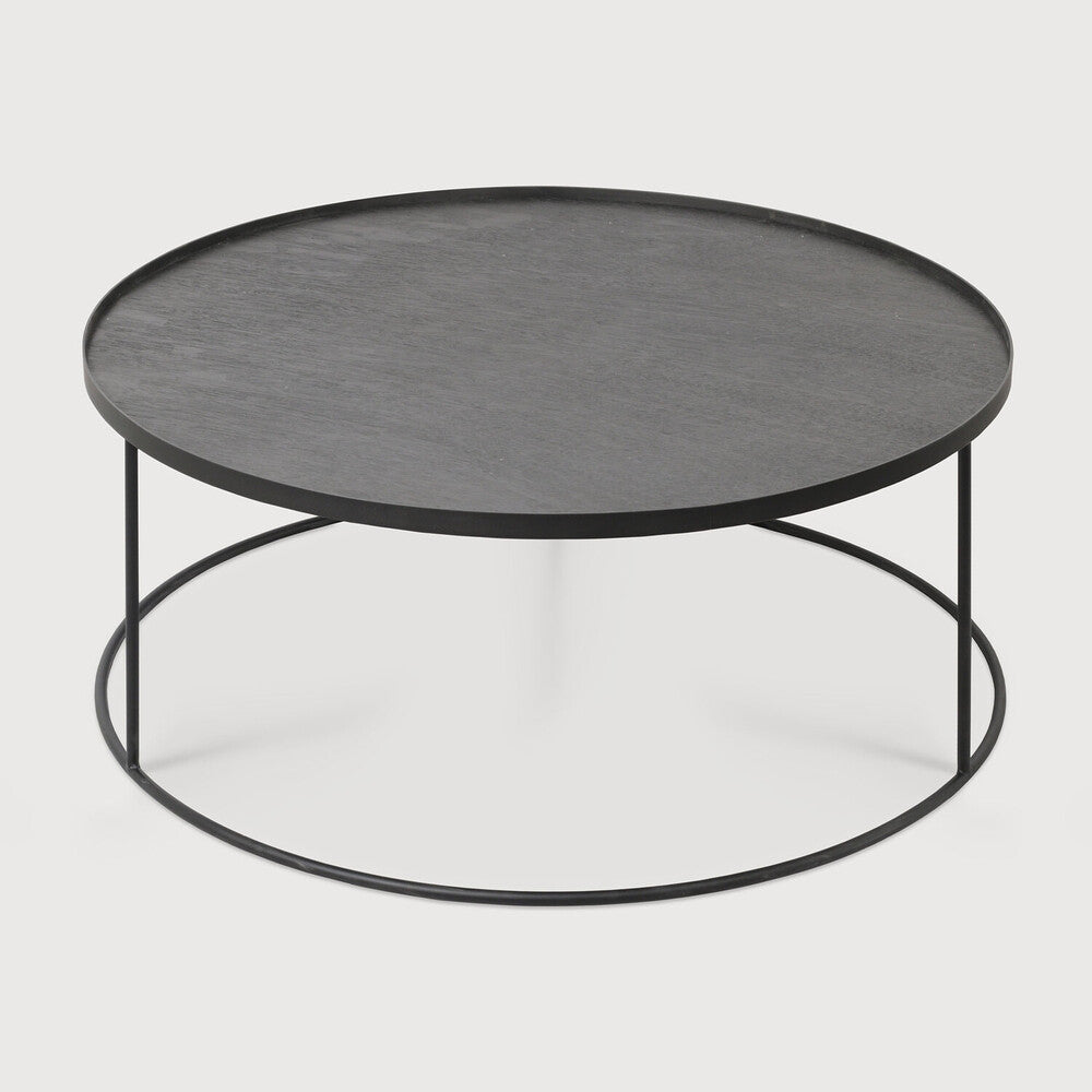 Ethnicraft | Tray Coffee Table Set | X/L (Trays not included) 36.5 x 36.5 x 15