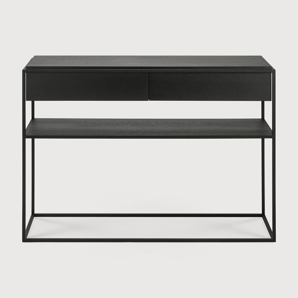 Ethnicraft | Monolit Console | 2 Drawers 48 x 15.5 x 33.5