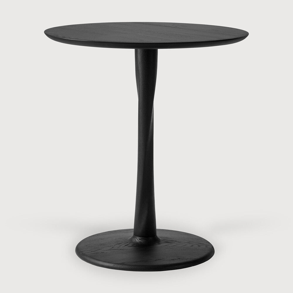 Ethnicraft | Torsion Dining Table | Low Height 27.5 x 27.5 x 30