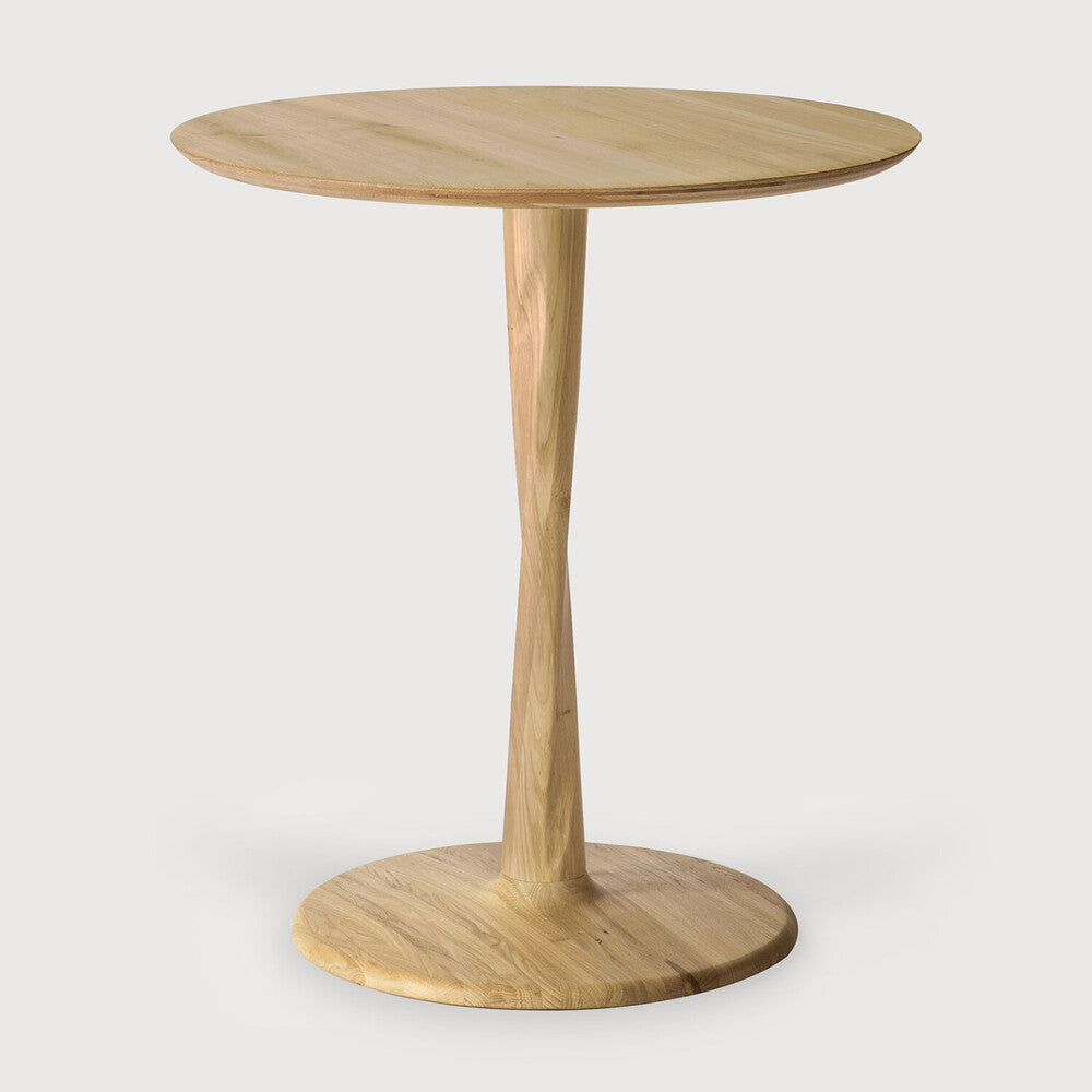 Ethnicraft | Torsion Dining Table 27.5 x 27.5 x 30