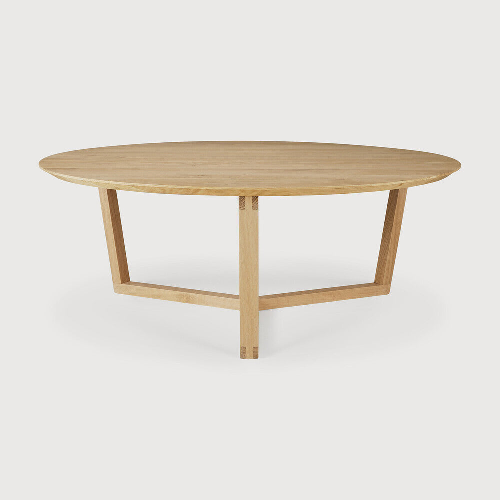 Ethnicraft | Tripod Coffee Table 38 x 38 x 14