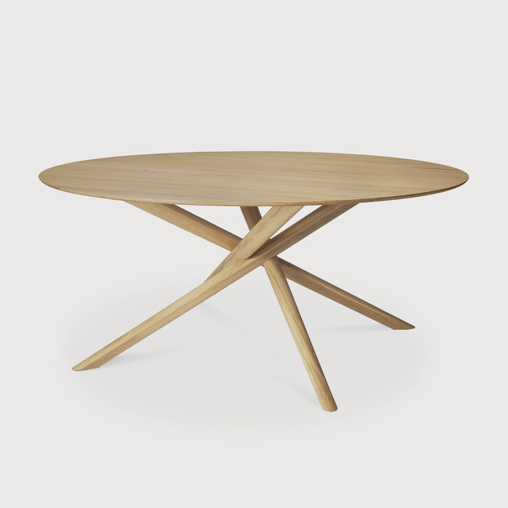Ethnicraft | Mikado Dining Table 59 x 59 x 30