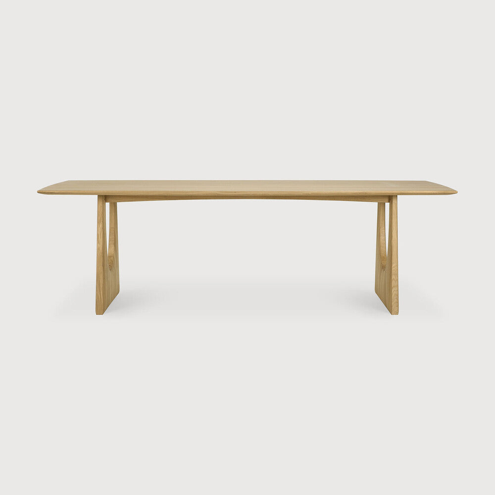 Ethnicraft | Geometric Dining Table 98.5 x 39.5 x 30