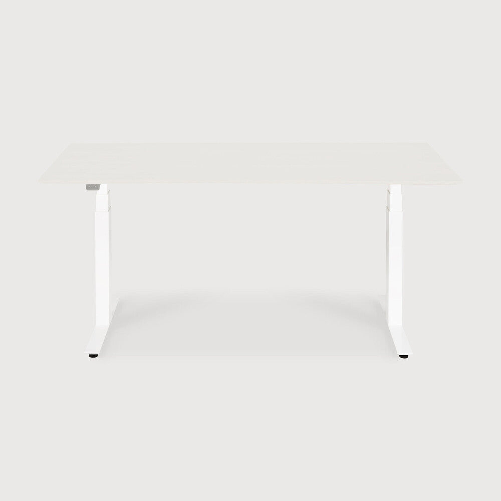 Ethnicraft | Bok Adjustable Desk Table Base 45.5/68.5 x 27 x 24.5/50.5
