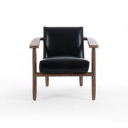 Arnett Chair -Dakota Black Leather