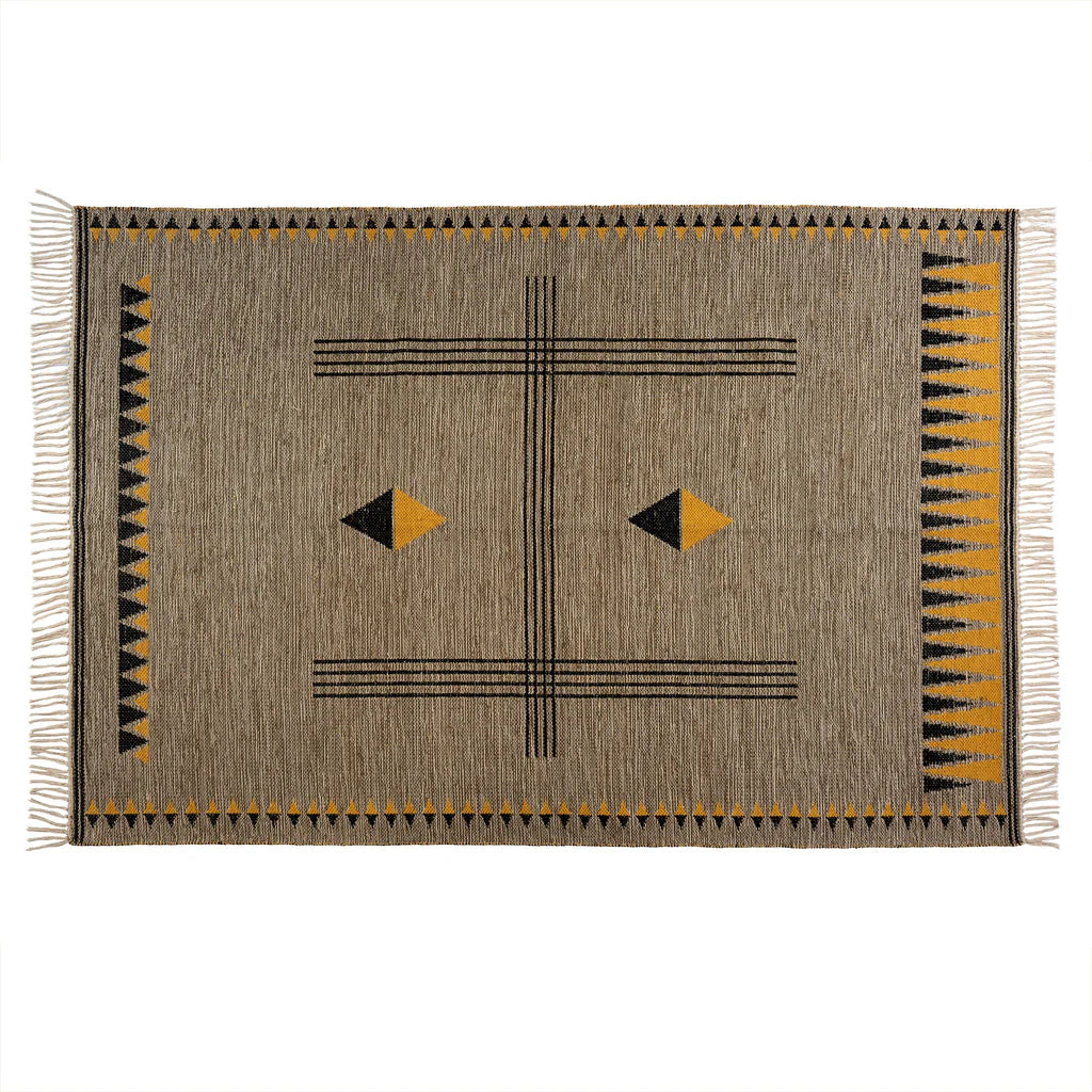 KIYO Flatweave Rug 5’ x 7.5’