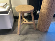 Vintage Elm Stool