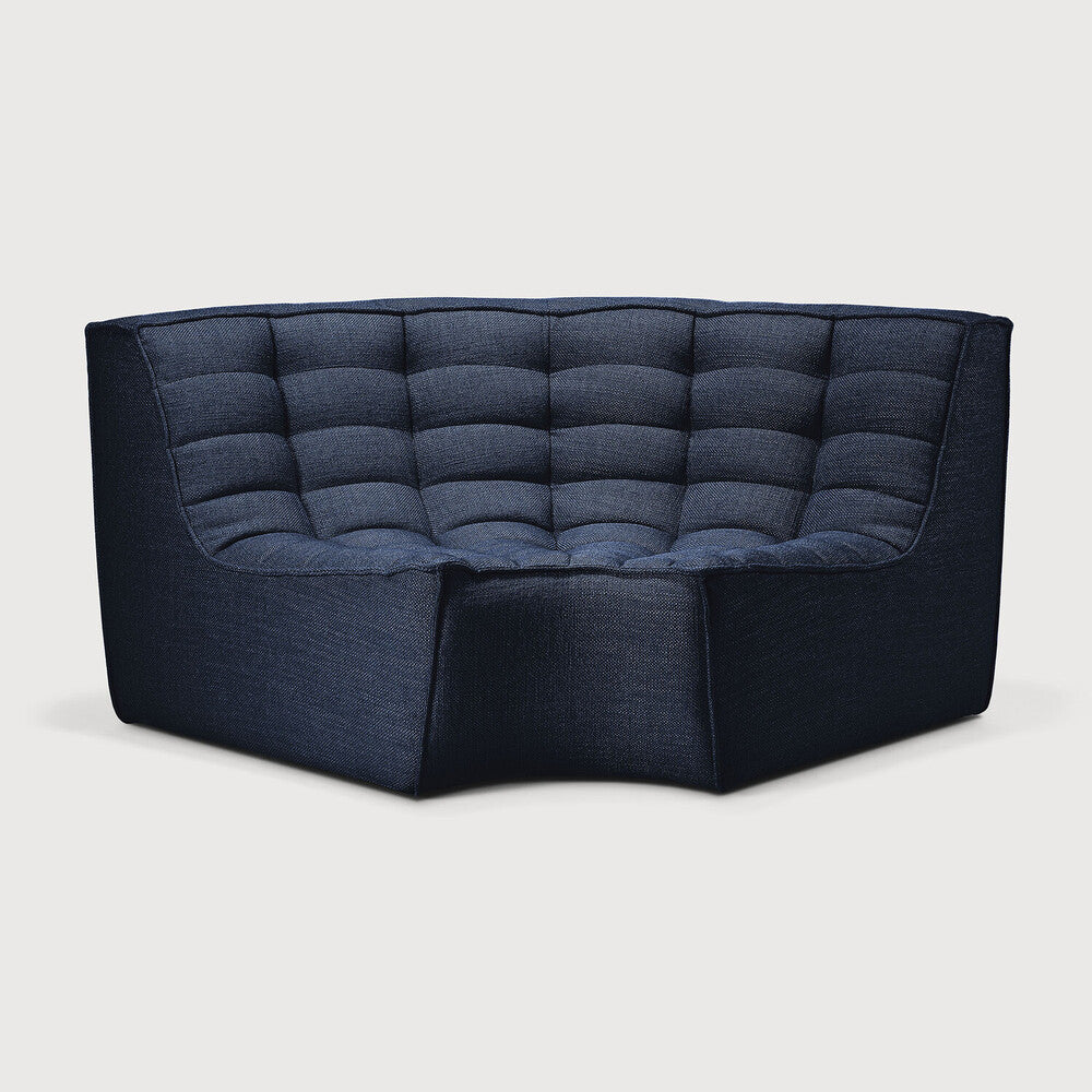 Ethnicraft | N701 Modular Sofa  | 90° round corner 47 x 47 x 30
