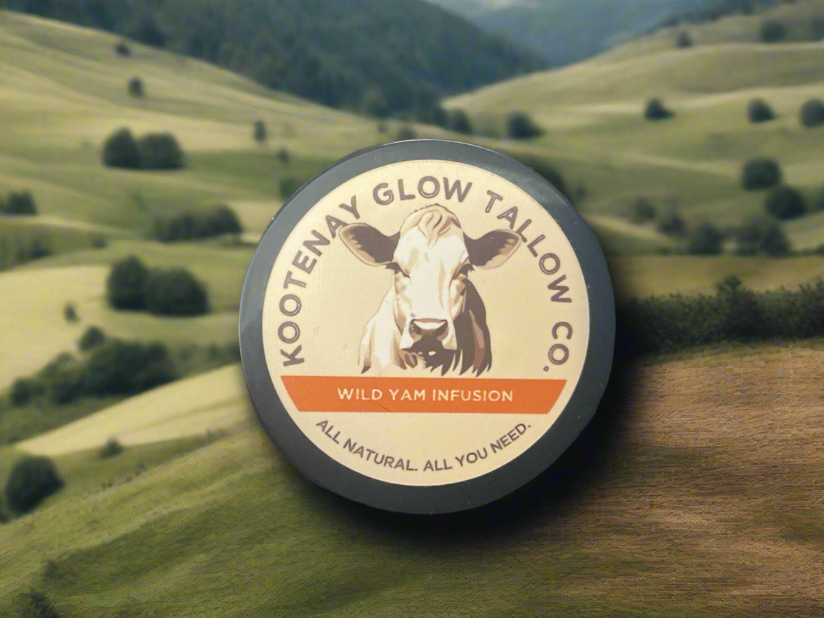 Kootenay Glow Tallow Co. Wild Yam Infusion -4oz
