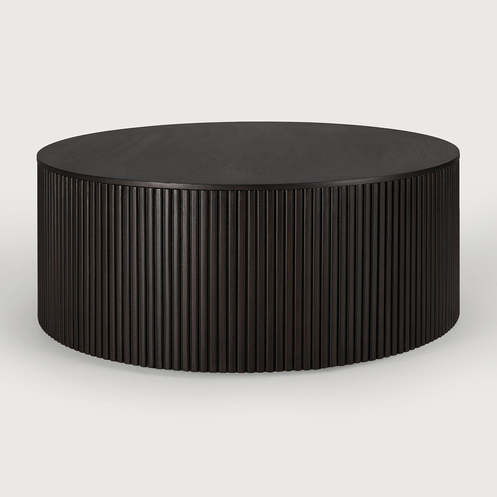 Ethnicraft | Roller Max Coffee Table | Removable Cover 31.5 x 31.5 x 12.5