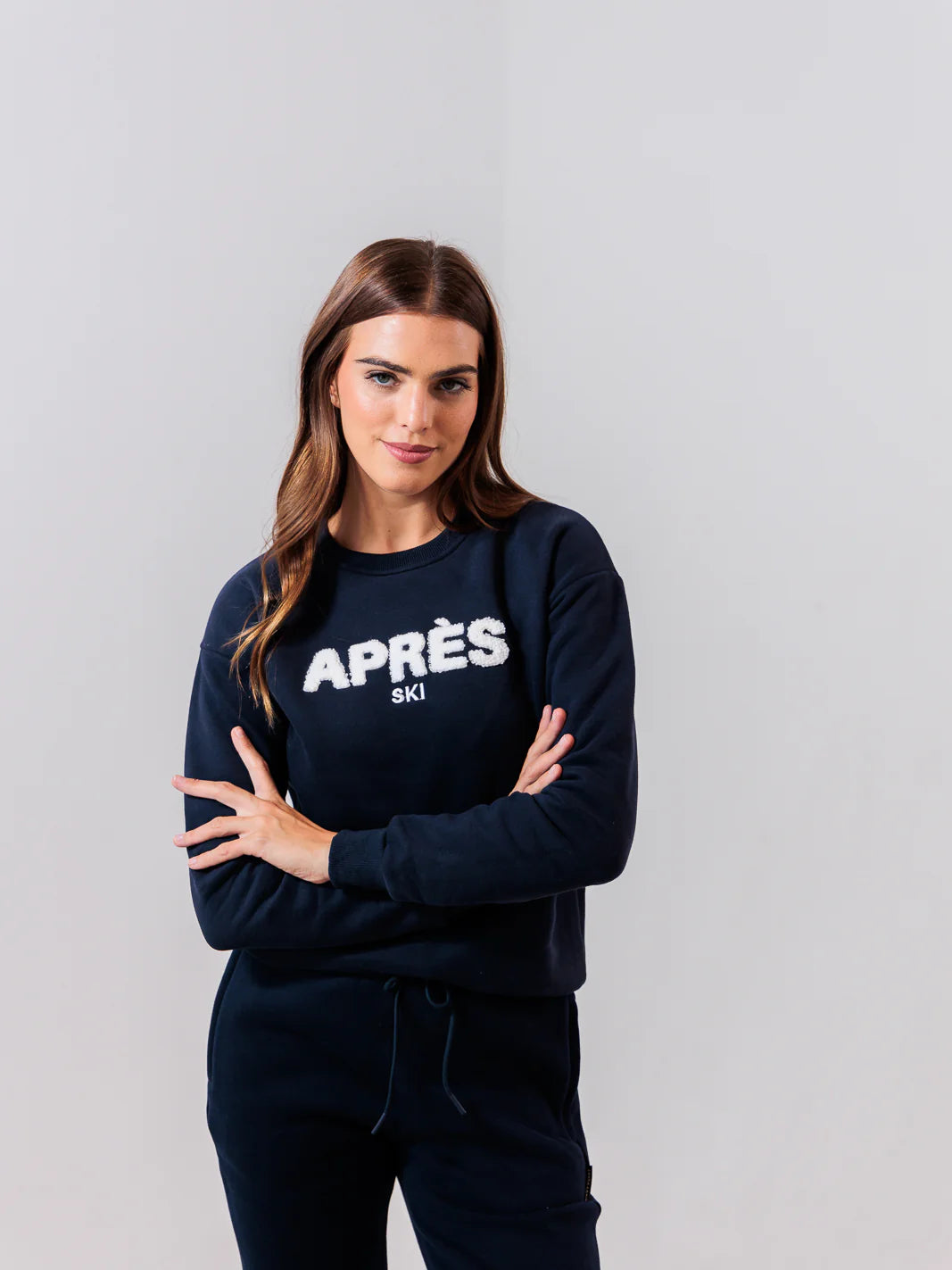 Apres Ski Crewneck - Navy