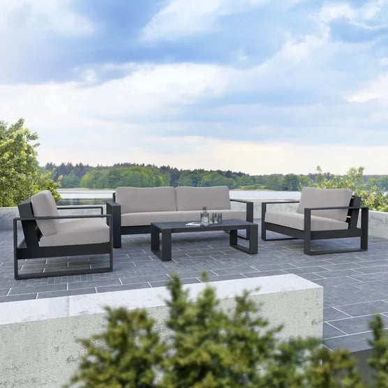 True North 4Pc. Sofa/Conversation Set -Light Grey
