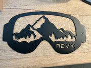 Revelstoke Ski Mask Decor