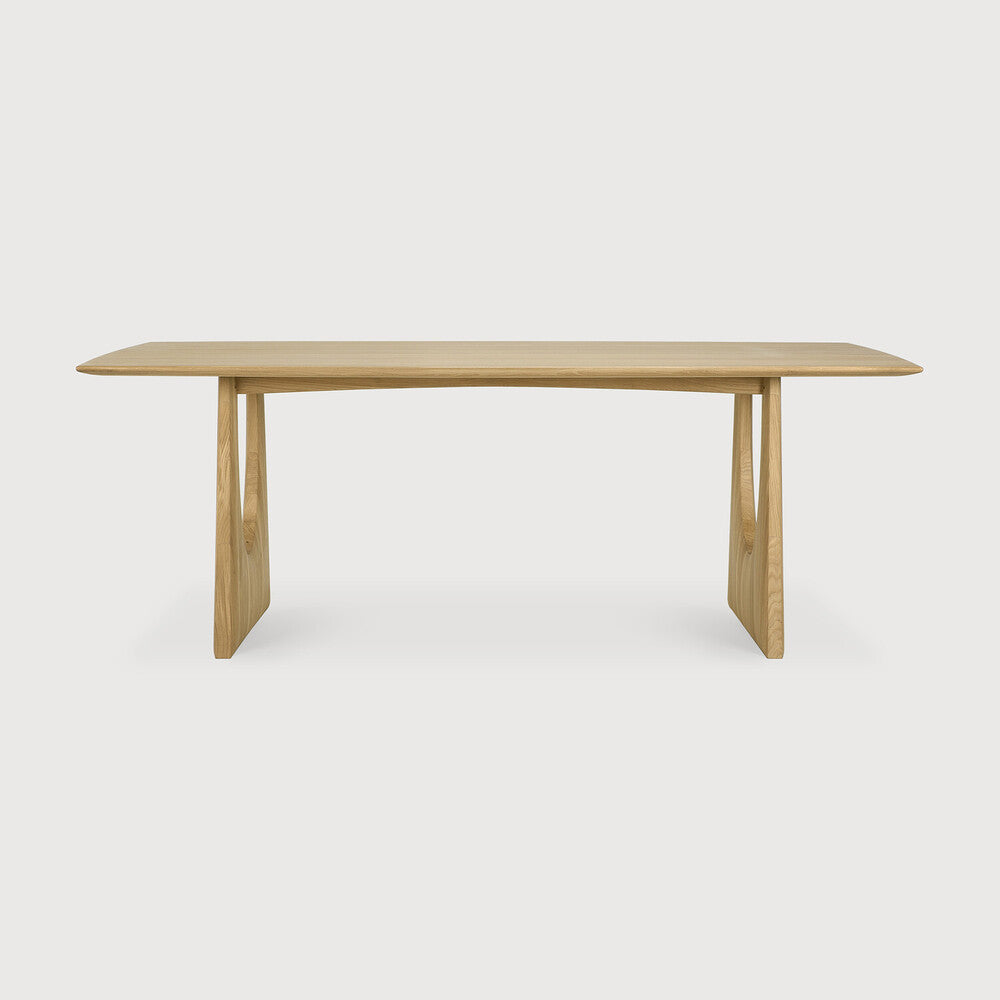 Ethnicraft | Geometric Dining Table 86.5 x 39.5 x 30