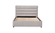Takio Queen Bed -Light Grey