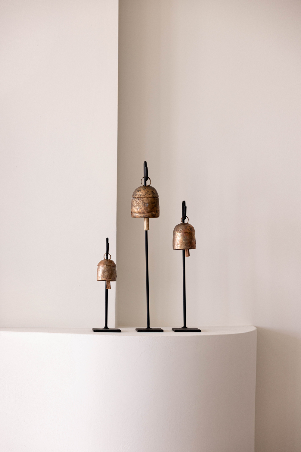 Vintage Inspired Bells on Iron Stands