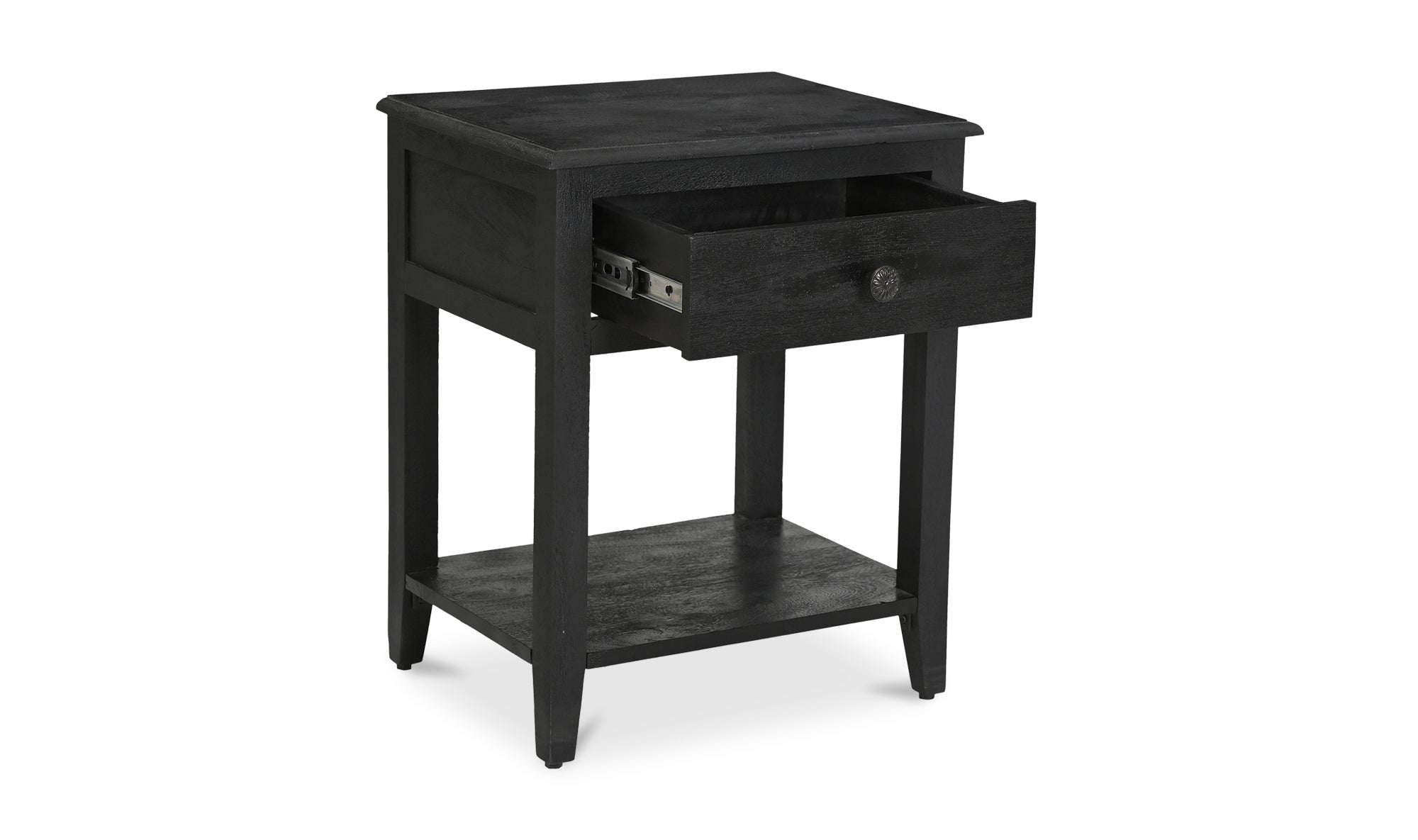 Corrine Black Nightstand