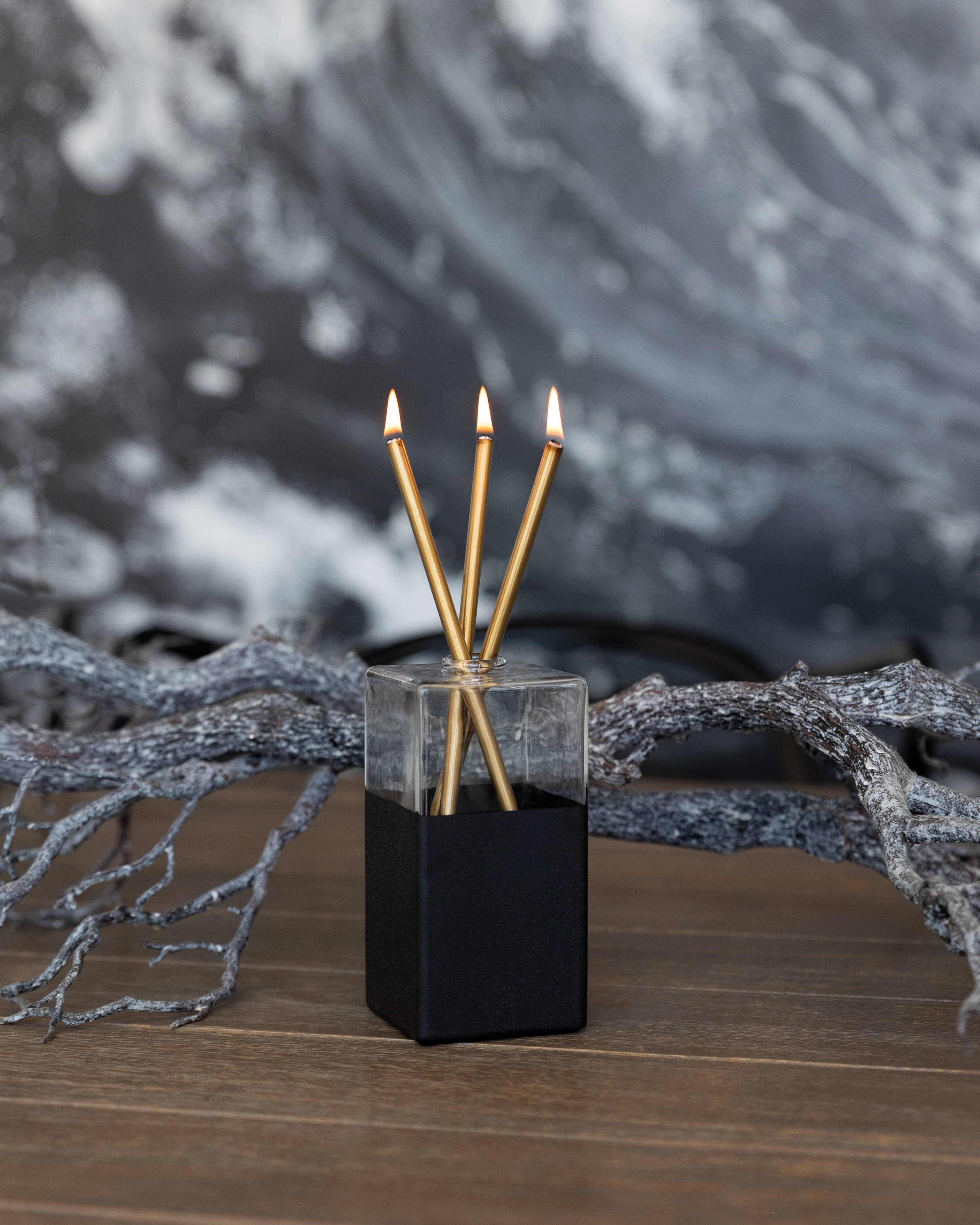 Rocky Vase Candle Holder