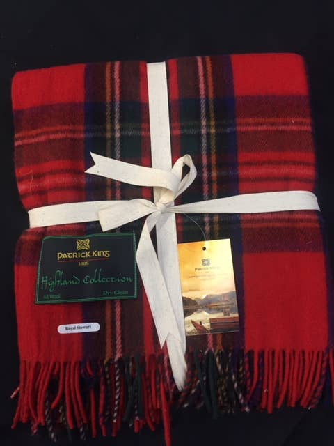 Royal Stewart Deluxe Highland Blanket