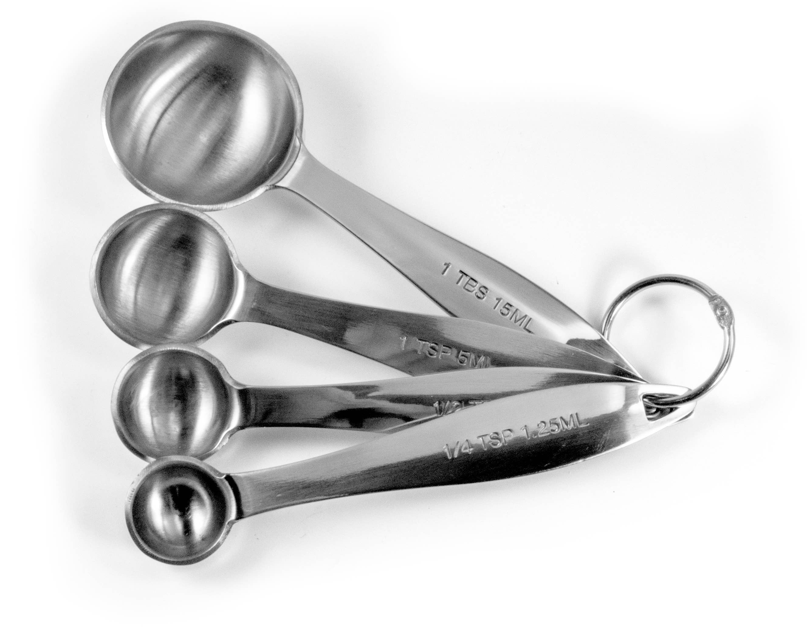 Kitchen Basics Measuring Spoons 4/ST Silver