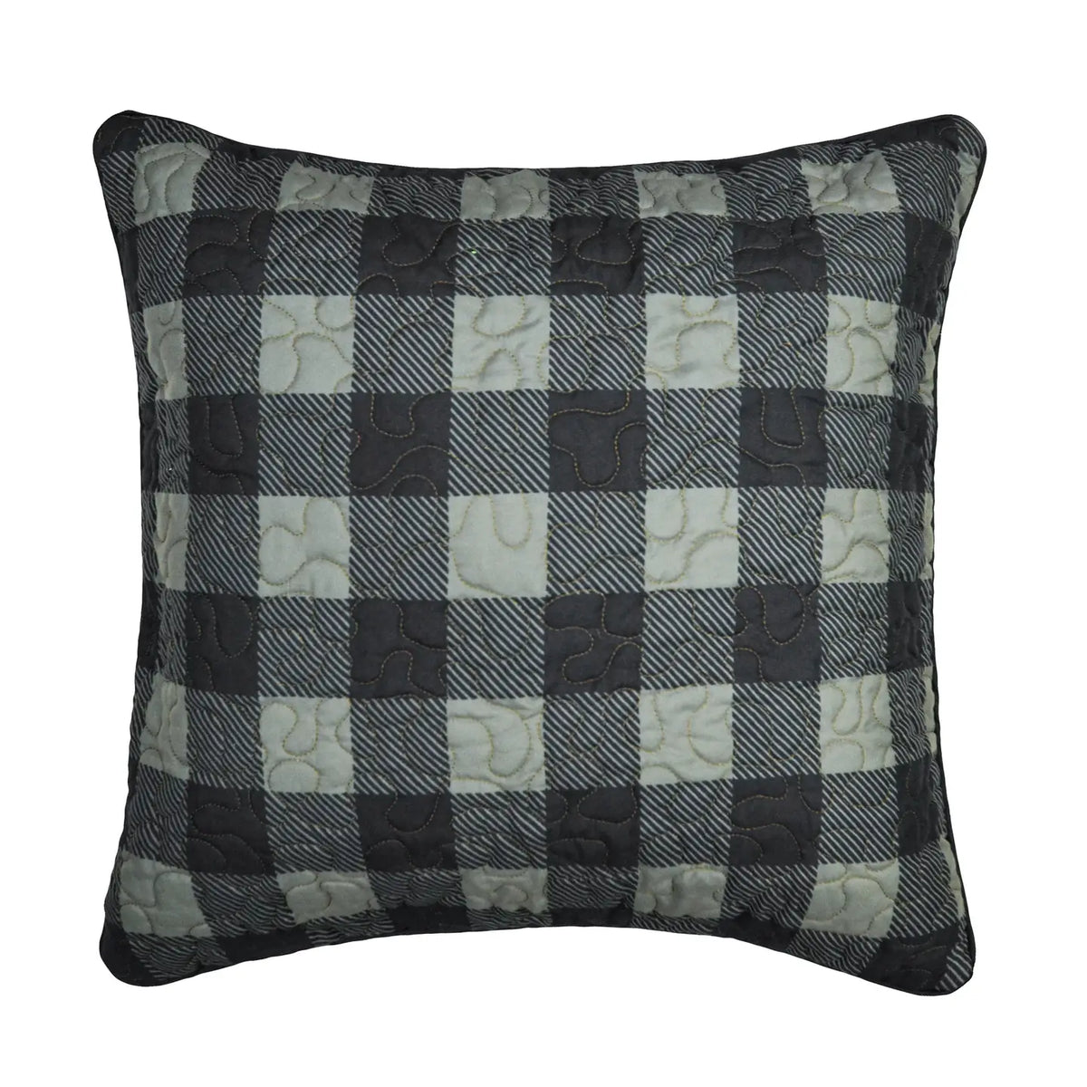 Check Throw Pillow 18" x 18"