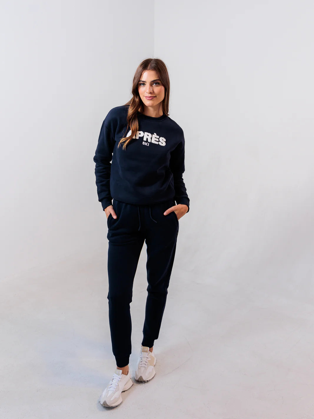 Apres Ski Crewneck - Navy