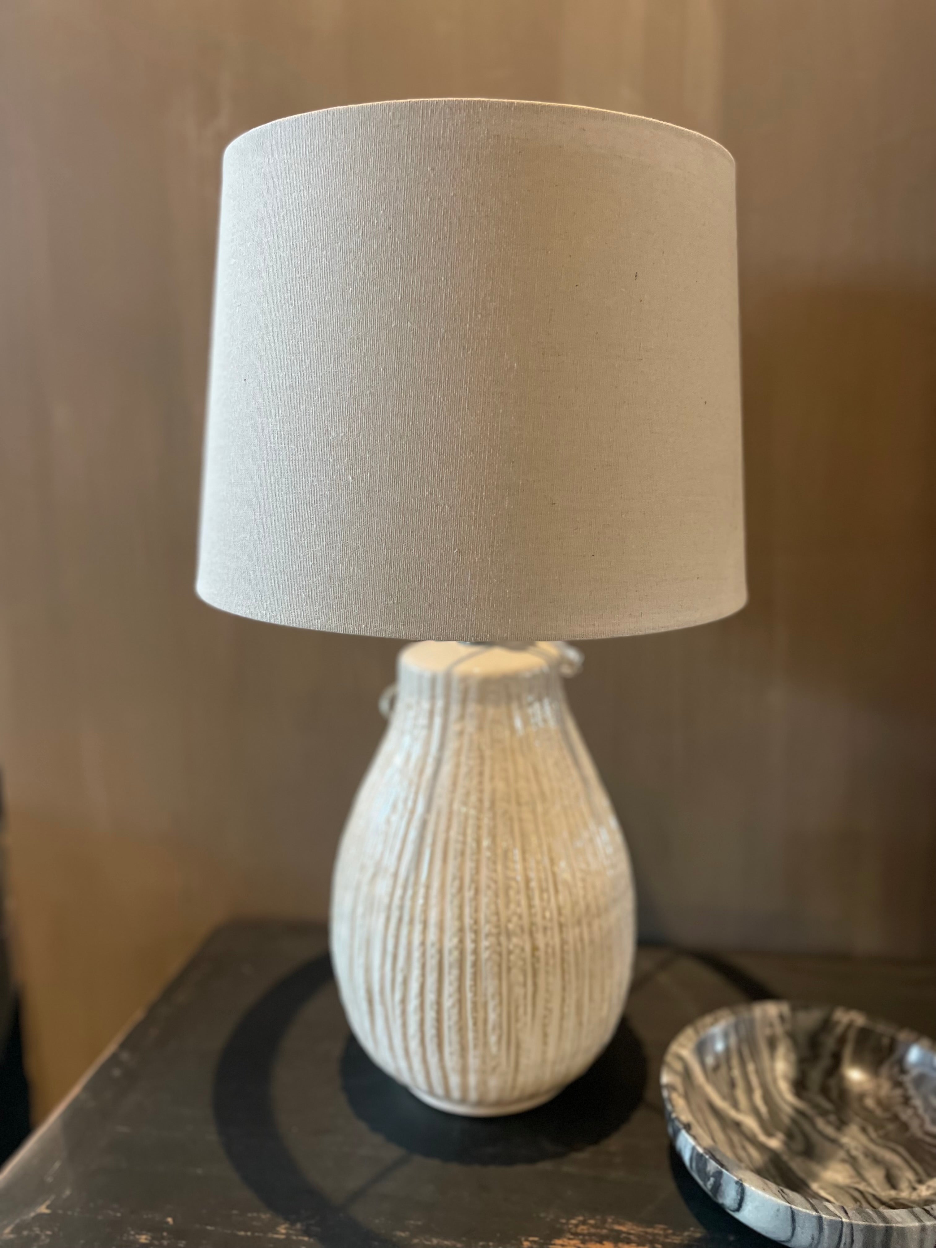 Textured Table Lamp