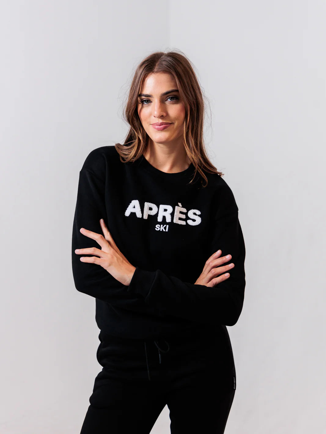 Apres Ski Crewneck - Black