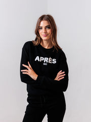 Apres Ski Crewneck - Black