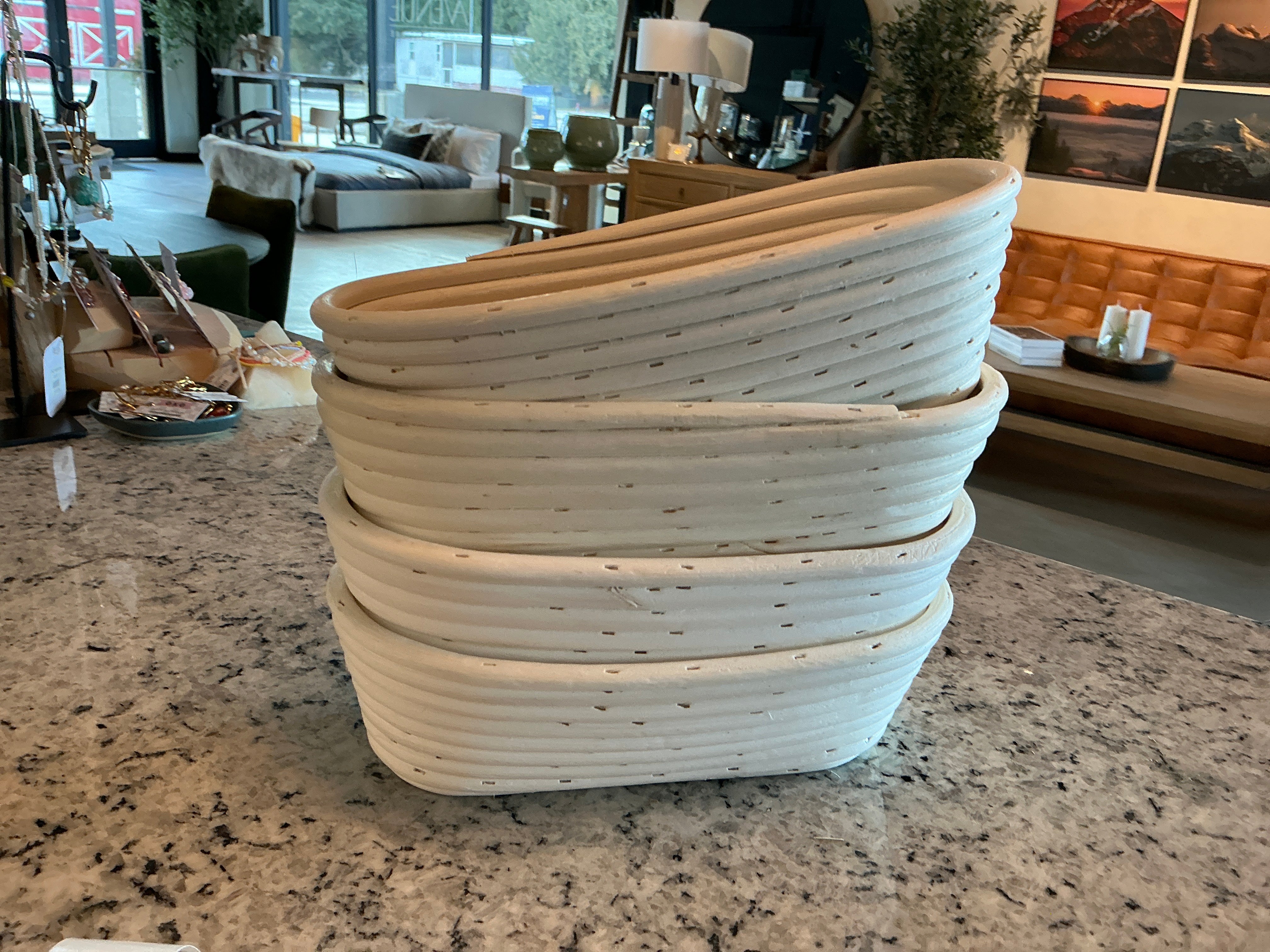 Banneton bread proofing