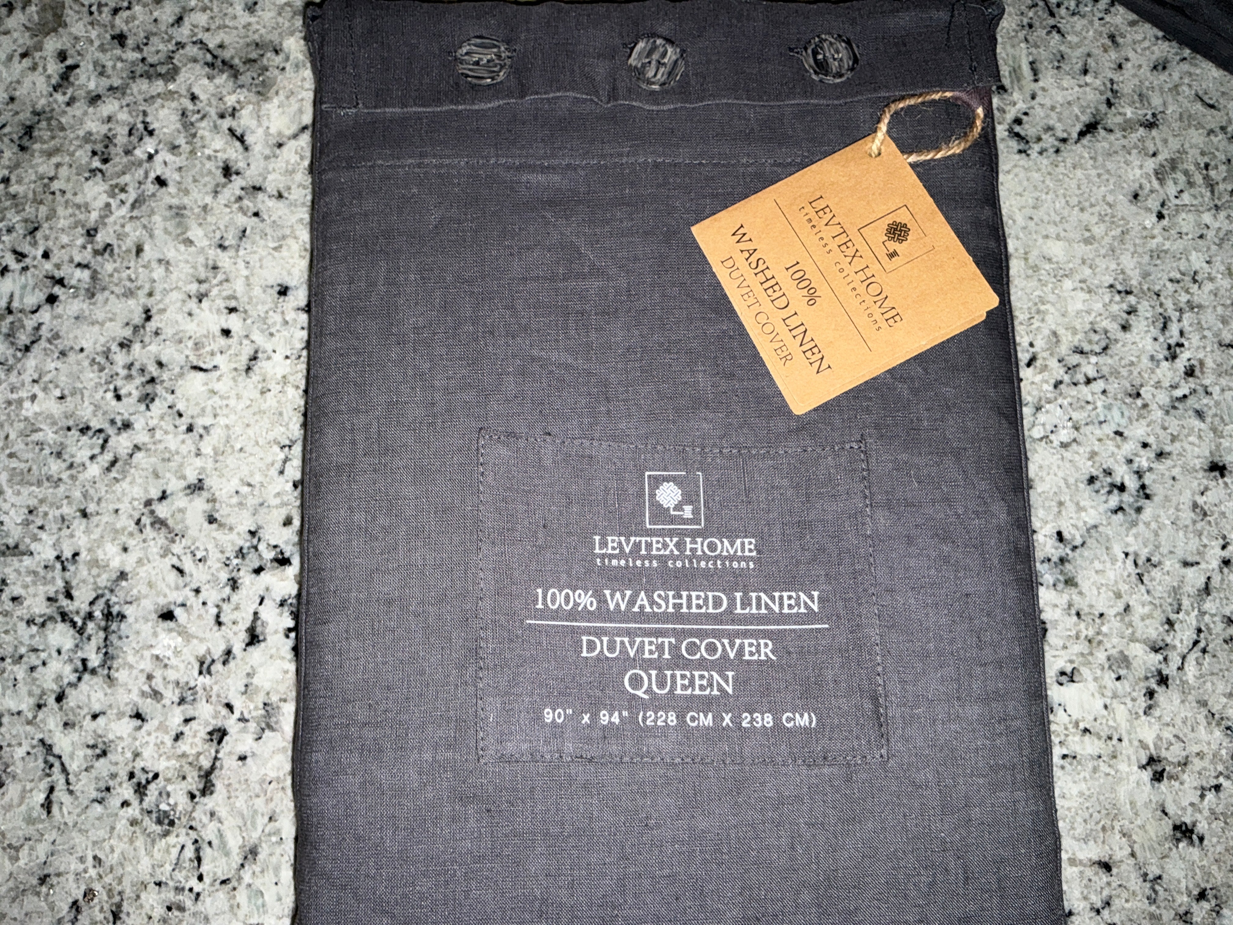 Linen duvet