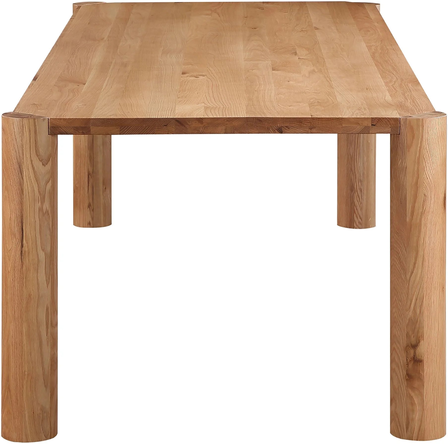 Post Large White Oak Dining Table