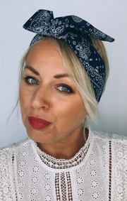 Twist of Gray - Classic Bandana