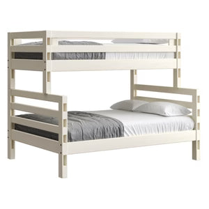 Ladder End Bunkbed Twin over Full -Cloud