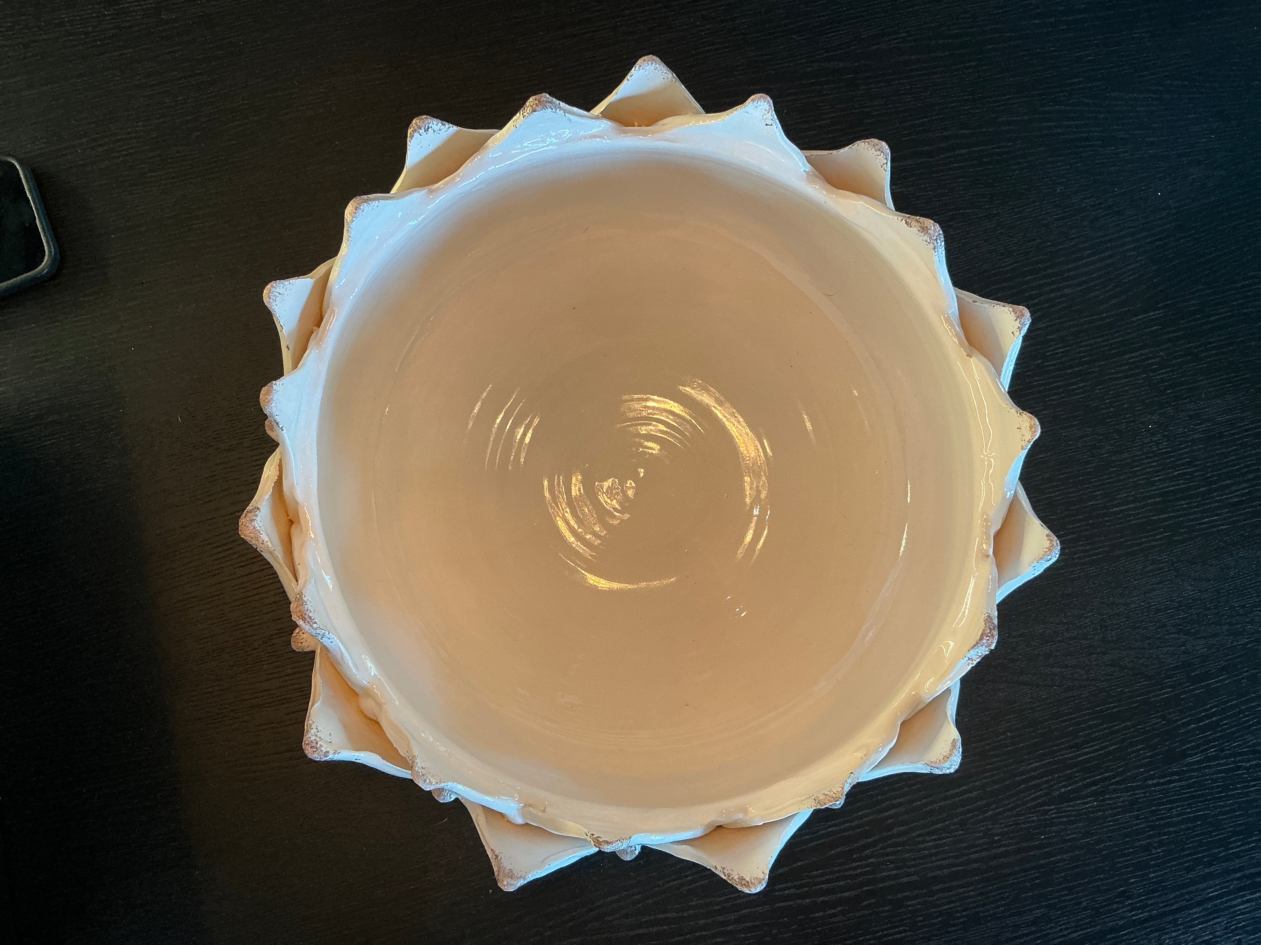 GIGLIO Ceramic Artistry - Artichoke Bowl