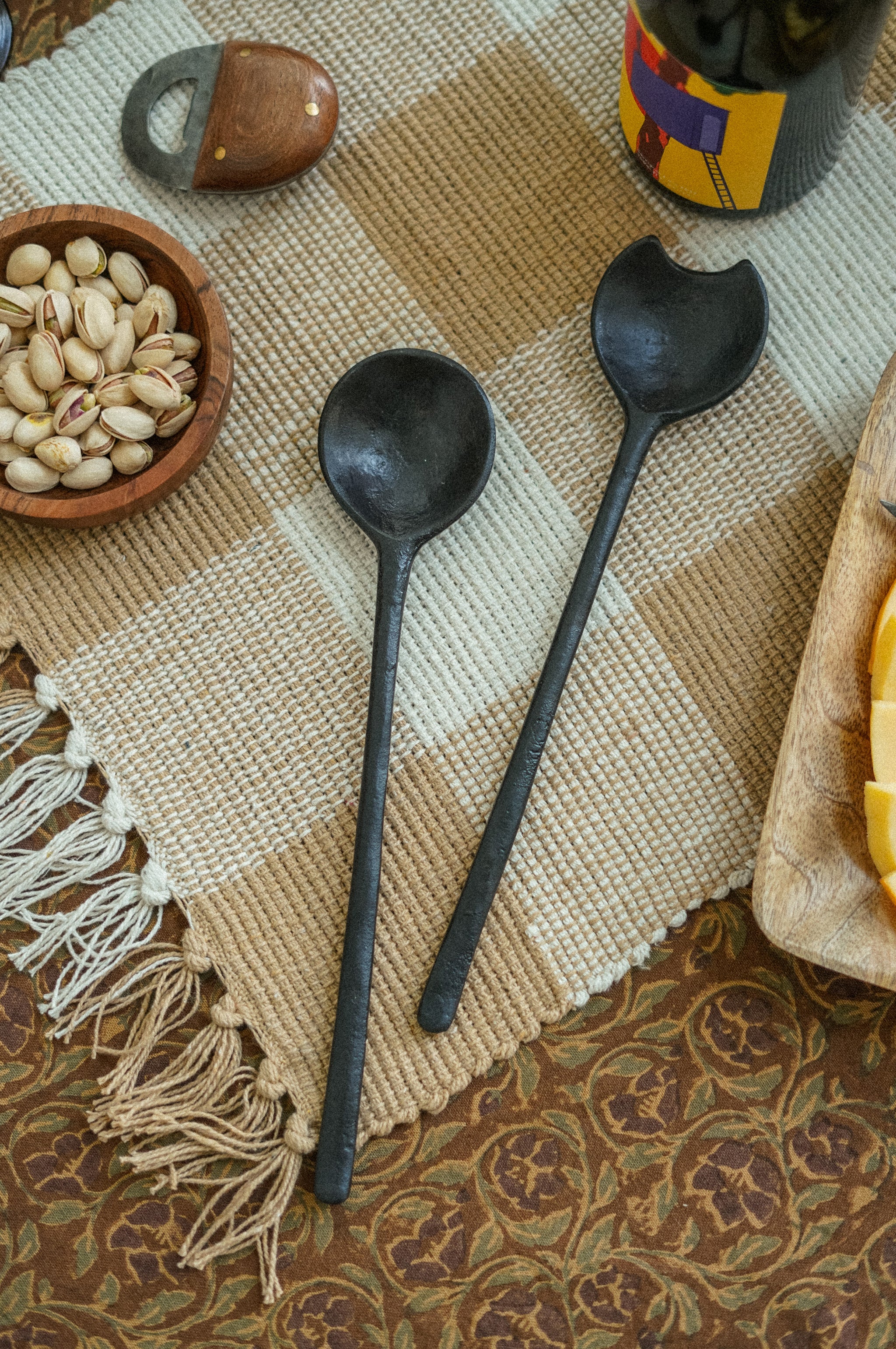 Sand Cast Iron Serving Utensils