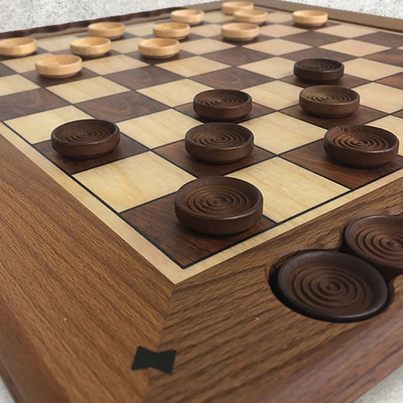 Checkers |Premium Handcrafted |Solid Wood