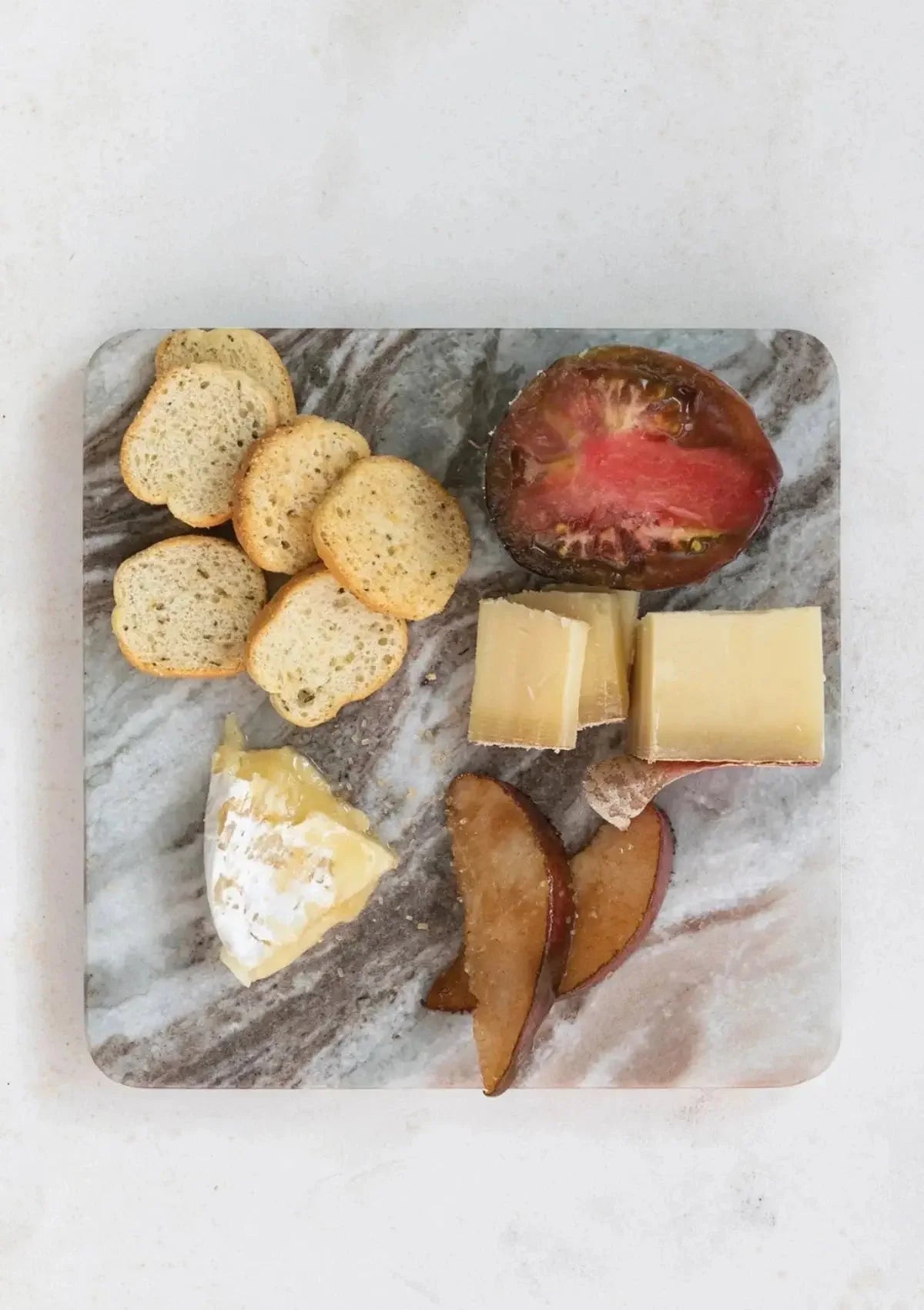 Marble Footed Trivet