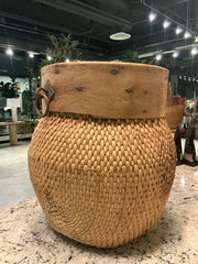 Artist Studio Vintage Basket -Thick Band