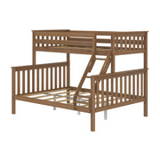 Evan Twin XL Over Queen Solid Wood Bunk Bed