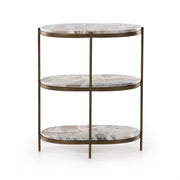 Felix Oval Nightstand -Canyon