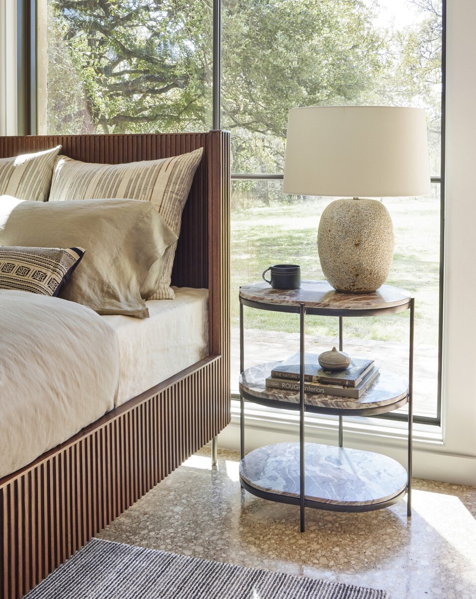 Felix Oval Nightstand -Canyon