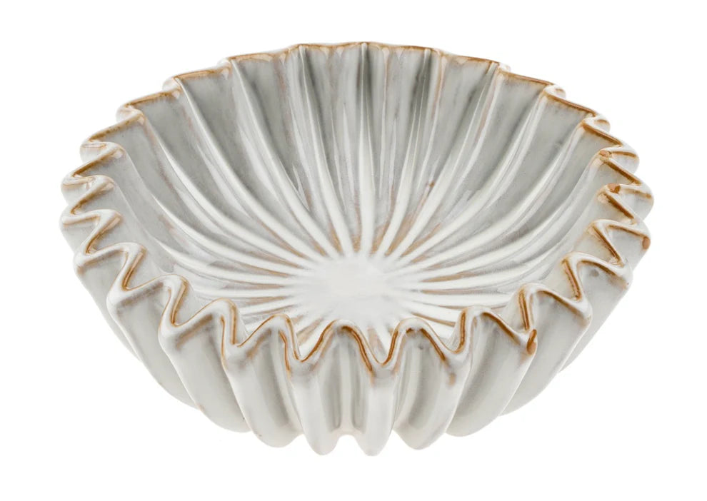 Fluted Ceramic Catchall