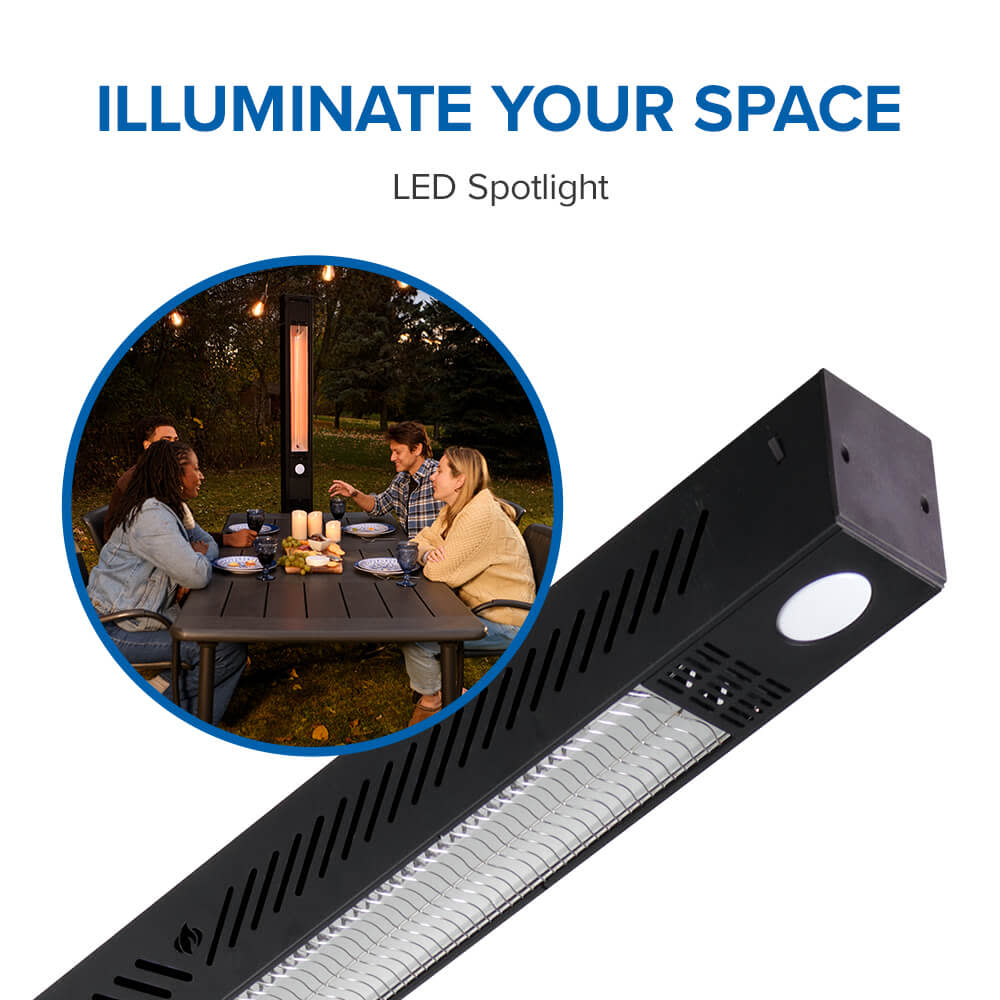 Phantom Freestand Outdoor Electric Infrared Heater